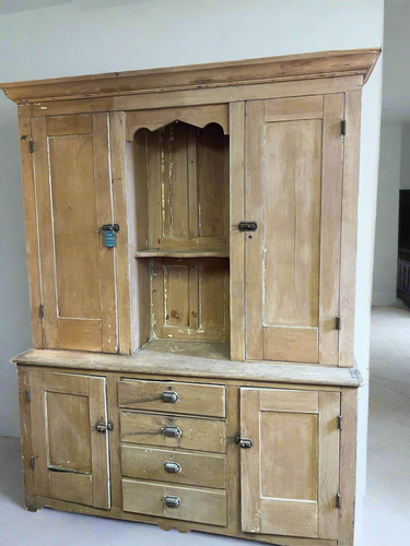 19th Century English Pine Country Pantry