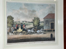 Load image into Gallery viewer, Antique 19th Century English Equestrian Aquatint Engraving Four In Hand By James Pollard