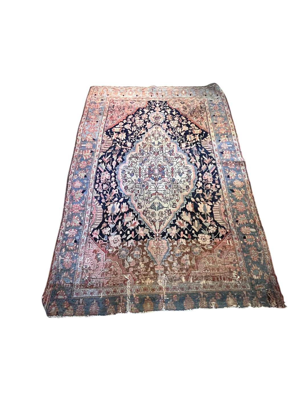 Antique 19th century Persian Scatter Rug