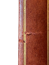 Load image into Gallery viewer, Antique Red Leather Photo Frame