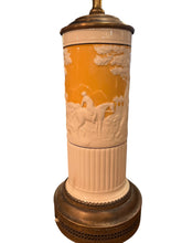 Load image into Gallery viewer, Vintage Wedgwood Queen's Ware Dye Ken John Peel Lamp