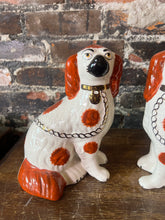 Load image into Gallery viewer, Vintage Staffordshire Dog Statues