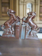 Load image into Gallery viewer, Vintage 1940s Melrose Ware Art Deco Horse Bookends
