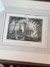 Load image into Gallery viewer, Vintage Etching Print Chateau De Chenonceaux - Vintage AnthropologyVintage Anthropology