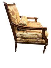 Load image into Gallery viewer, Antique Louis XVI Style French Tapestry Arm Chair