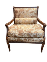 Load image into Gallery viewer, Antique Louis XVI Style French Tapestry Arm Chair