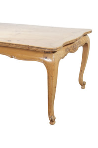 French Country Scrubbed Pine Dining Table