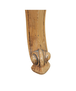 French Country Scrubbed Pine Dining Table