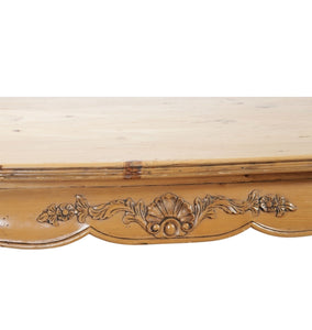 French Country Scrubbed Pine Dining Table