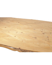 Load image into Gallery viewer, French Country Scrubbed Pine Dining Table