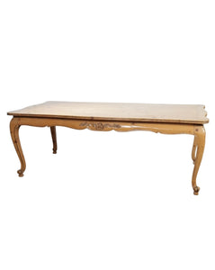 French Country Scrubbed Pine Dining Table