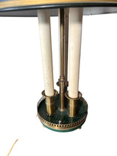 Load image into Gallery viewer, Antique Brass and Metal French Tole Bouilotte Lamp