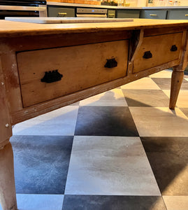 Antique Victorian Scullery Table