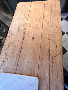 Antique Victorian Scullery Table