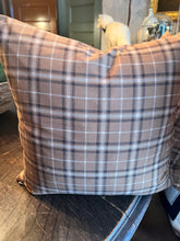 Load image into Gallery viewer, Ashford Plaid Down Throw Pillow