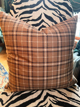Load image into Gallery viewer, Ashford Plaid Down Throw Pillow